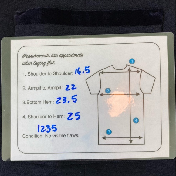 RSVP by Talbots Velvet Trimmed Wool Blend One Button Navy Blazer (Size 16P) - Picture 13 of 13